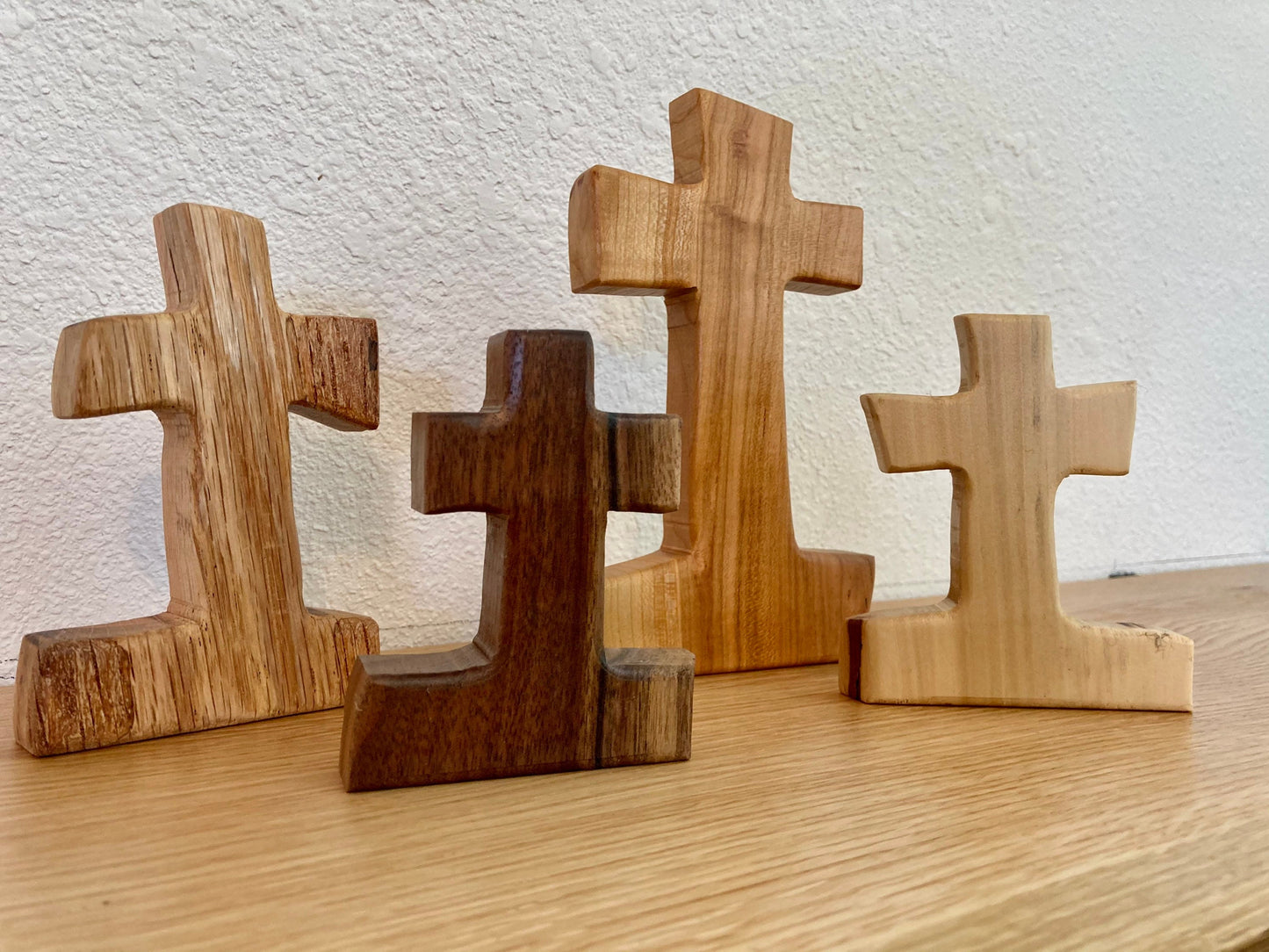 Wooden Cross, Standing Christian Cross, Rustic Cross, Christmas Decor, Rustic Christmas Cross /EASTER SPECIAL
