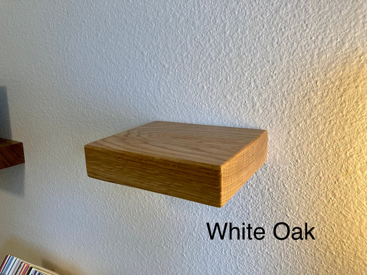 Rustic small floating Shelf / Solid wood Wall Decoration / Mini book shelf