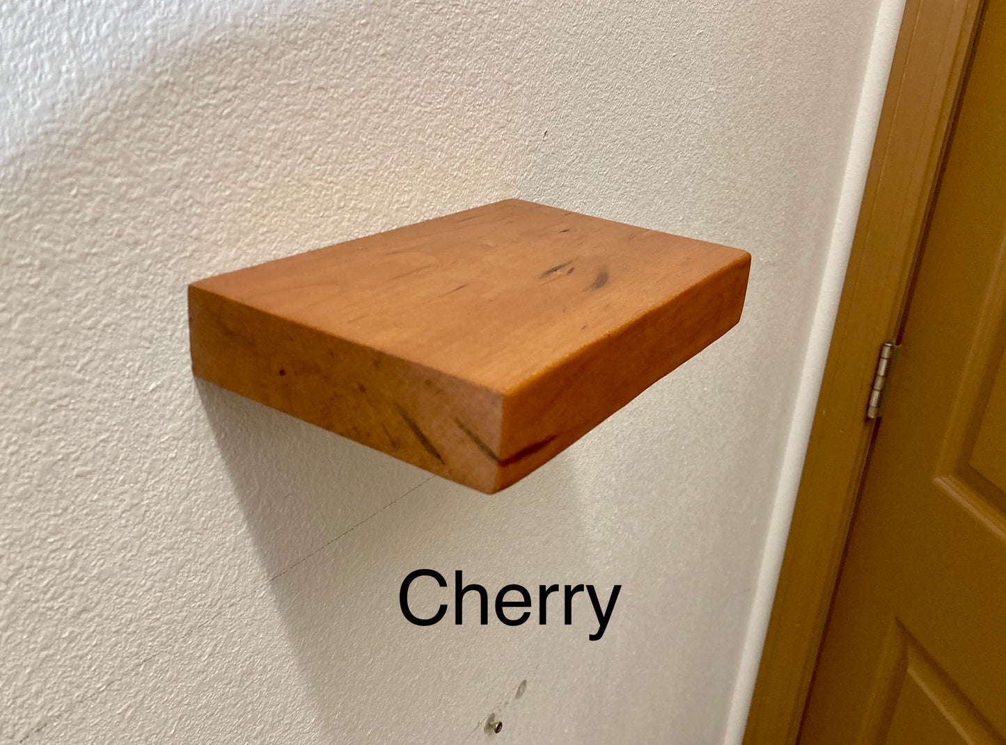 Rustic small floating Shelf / Solid wood Wall Decoration / Mini book shelf