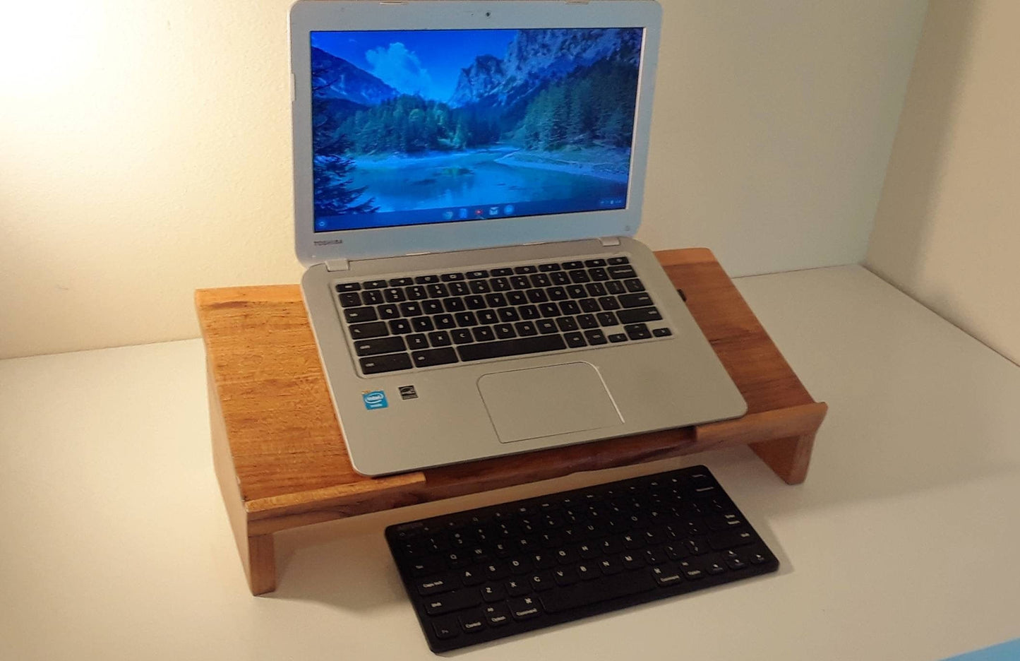 Live edge Laptop stand
