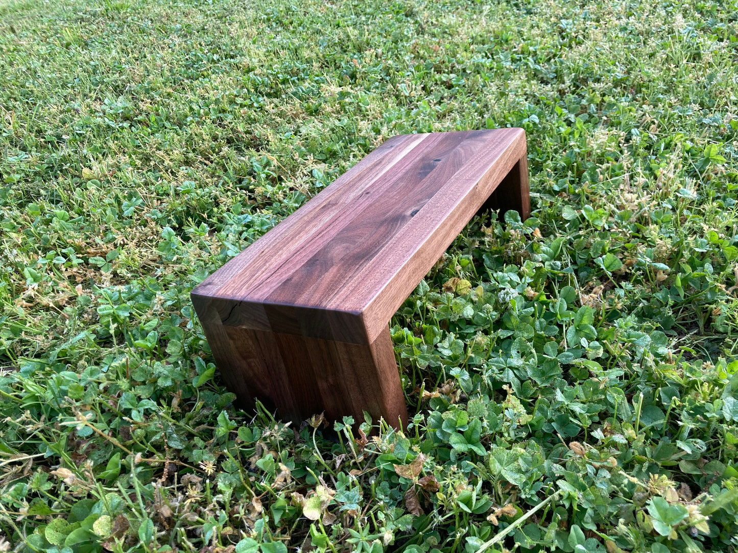 Wood Step Stool / Foot Stool / Bed Stool / Low riser / Bed steps/ Kitchen stool