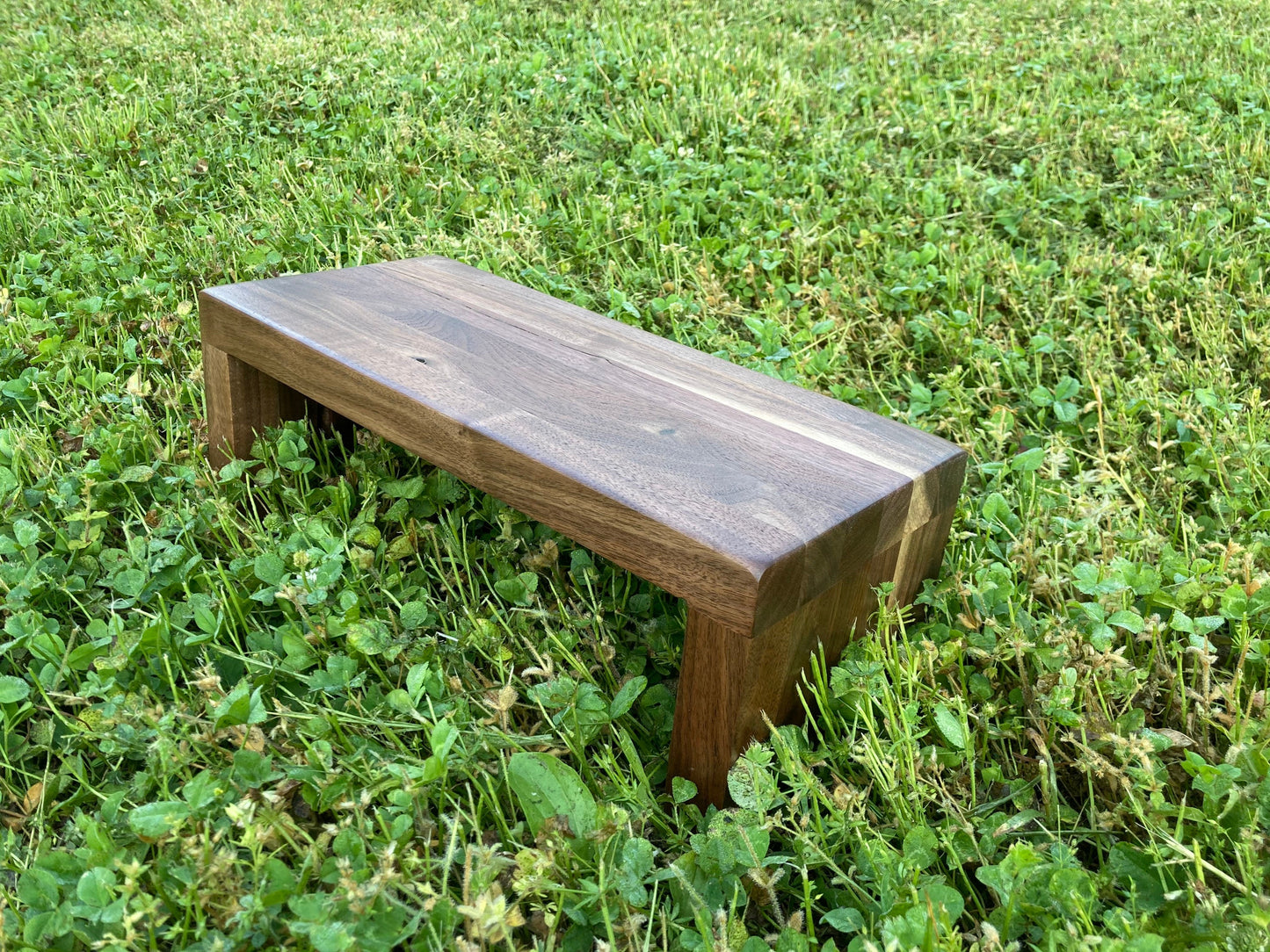 Wood Step Stool / Foot Stool / Bed Stool / Low riser / Bed steps/ Kitchen stool