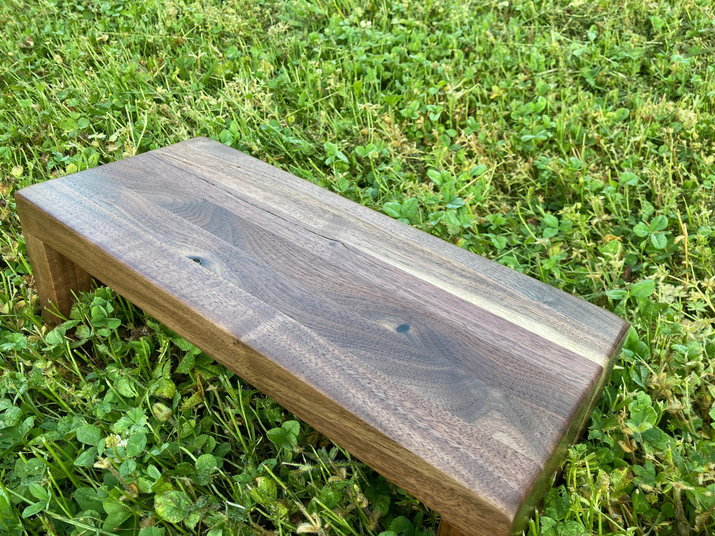 Wood Step Stool / Foot Stool / Bed Stool / Low riser / Bed steps/ Kitchen stool